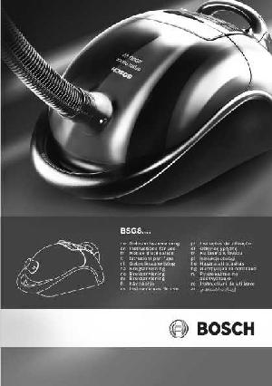 User manual BOSCH BSG-8PRO1  ― Manual-Shop.ru