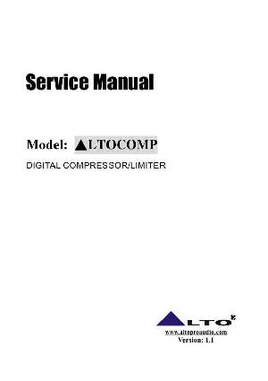 Service manual Alto AltoCOMP ― Manual-Shop.ru