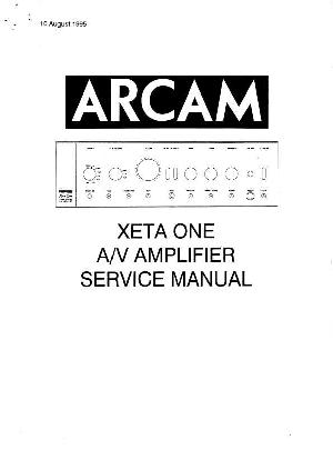 Service manual Arcam XETA-1 ― Manual-Shop.ru