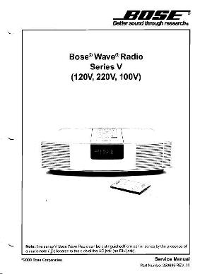 Service manual Bose WAVE-RADIO-SERIES-V ― Manual-Shop.ru