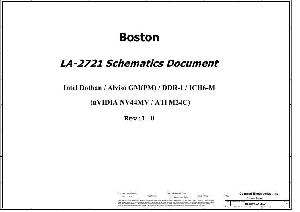 Schematic Compal LA-2721 INTEL NVIDIA ― Manual-Shop.ru