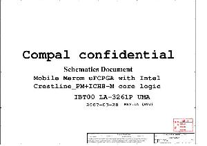 Schematic Compaq 6910P (COMPAL LA-3261P) ― Manual-Shop.ru