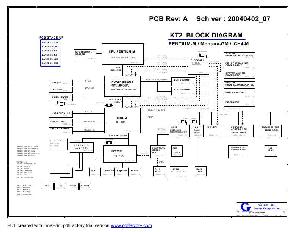 Schematic HP NX9040 (KT2 QUANTA) ― Manual-Shop.ru