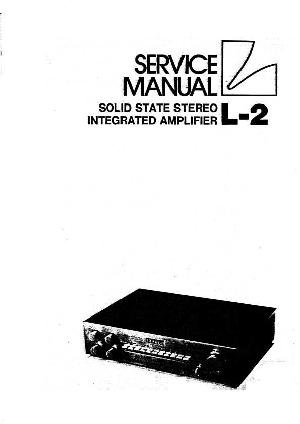 Service manual LUXMAN L-2 ― Manual-Shop.ru