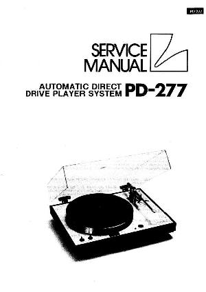 Service manual Luxman PD-277 ― Manual-Shop.ru