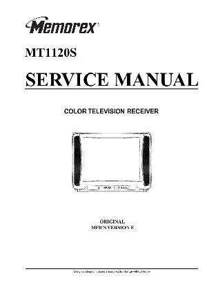 Service manual Memorex MT1120S OEC7044C ― Manual-Shop.ru