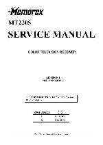 Service manual Memorex MT2205 OEC3041A