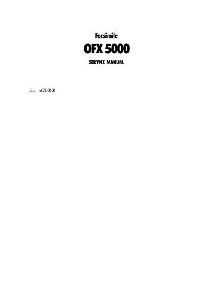 Сервисная инструкция Olivetti OFX-5000 ― Manual-Shop.ru