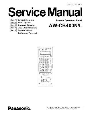 Service manual Panasonic AW-CB400N  ― Manual-Shop.ru