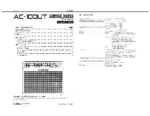 Service manual Roland AC-100UT ― Manual-Shop.ru