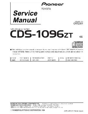 Service manual Pioneer CDS-1096 ― Manual-Shop.ru