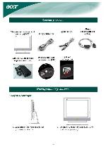 User manual Acer F-17 