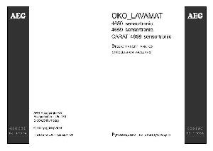 Инструкция AEG OKO LAVAMAT 4650  ― Manual-Shop.ru