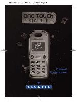 User manual Alcatel OT-310 