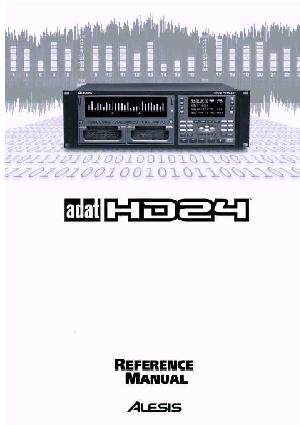 Инструкция Alesis ADAT-HD24  ― Manual-Shop.ru
