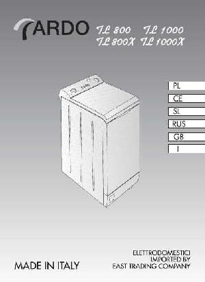 User manual Ardo TL-800  ― Manual-Shop.ru