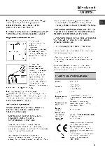 Инструкция Hotpoint-Ariston AQGD-169 H 