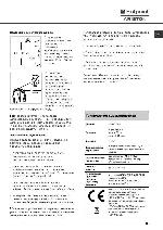 Инструкция Hotpoint-Ariston AQGF-129 PI 