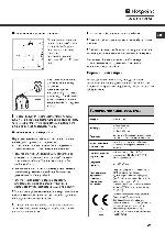 User manual Hotpoint-Ariston ARMXXL-105 