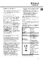 User manual Hotpoint-Ariston F-1039 GP.1 F 