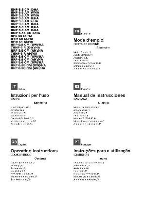 User manual Hotpoint-Ariston HRP-6.5CMAN  ― Manual-Shop.ru