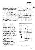 User manual Hotpoint-Ariston LSF-7237 
