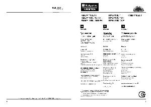 User manual Hotpoint-Ariston RMBA-1185.1CRFH  ― Manual-Shop.ru