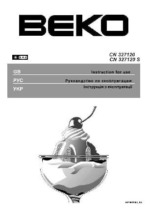 User manual Beko CN-327120S  ― Manual-Shop.ru