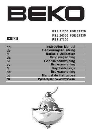 User manual Beko FSE-27300  ― Manual-Shop.ru