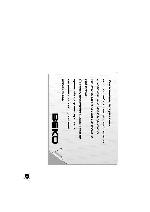 User manual Beko WB-8014 