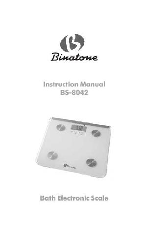 Инструкция Binatone BS-8042  ― Manual-Shop.ru