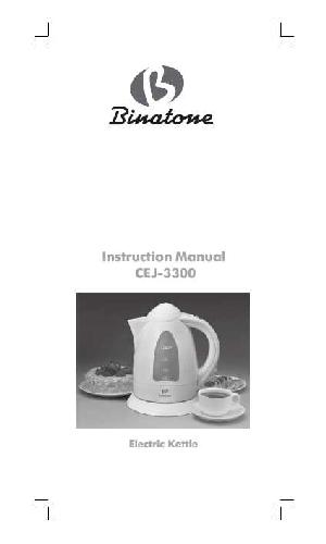 User manual Binatone CEJ-3300  ― Manual-Shop.ru