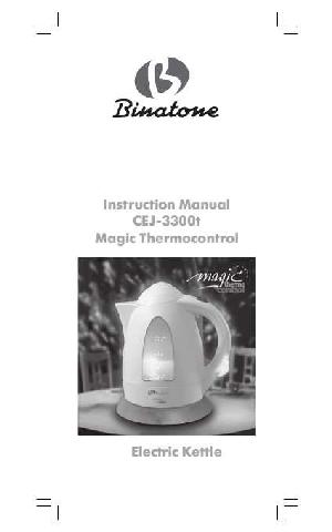 User manual Binatone CEJ-3300T  ― Manual-Shop.ru