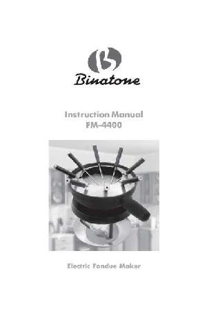 Инструкция Binatone FM-4400  ― Manual-Shop.ru