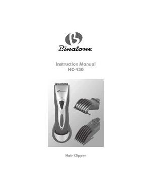 Инструкция Binatone HC-430  ― Manual-Shop.ru