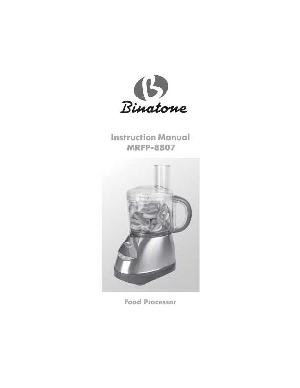 Инструкция Binatone MRFP-8807  ― Manual-Shop.ru