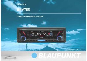 User manual Blaupunkt BPV-755  ― Manual-Shop.ru