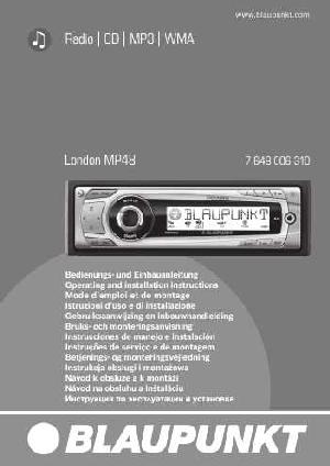 Инструкция Blaupunkt London MP48  ― Manual-Shop.ru