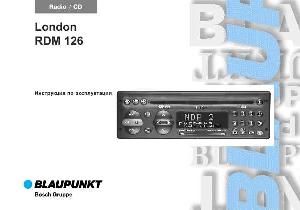 User manual Blaupunkt London RDM126  ― Manual-Shop.ru