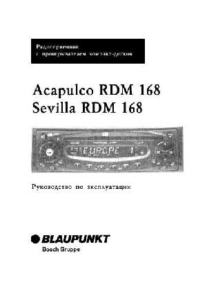 User manual Blaupunkt Sevilla RDM168  ― Manual-Shop.ru