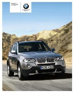User manual BMW X3 (e83) с 09.2006 г.  ― Manual-Shop.ru