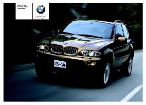 User manual BMW X5 (e53) с 01.2004 г.  ― Manual-Shop.ru