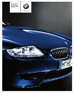 User manual BMW Z4M Roadster с 2006 г.  ― Manual-Shop.ru