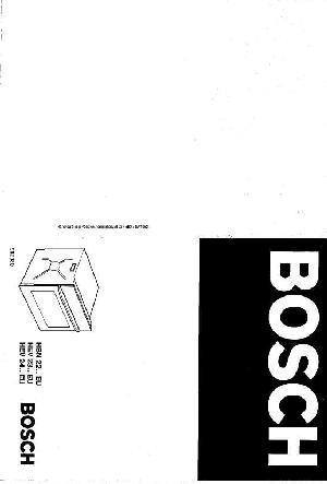 User manual BOSCH HEV-23..EU  ― Manual-Shop.ru