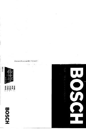Инструкция BOSCH NHG-206 DEU  ― Manual-Shop.ru