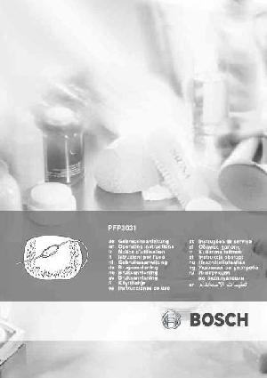 Инструкция BOSCH PFP-3031  ― Manual-Shop.ru