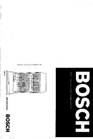 Инструкция BOSCH SGI-09T05EU  ― Manual-Shop.ru