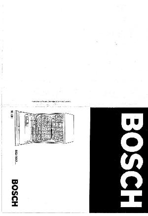 Инструкция BOSCH SGI-592..  ― Manual-Shop.ru