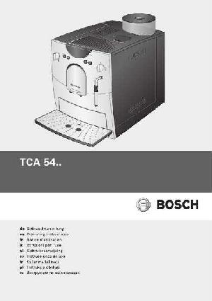Инструкция BOSCH TCA-5401  ― Manual-Shop.ru