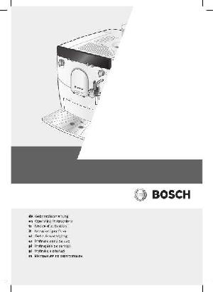 Инструкция BOSCH TCA-5809  ― Manual-Shop.ru